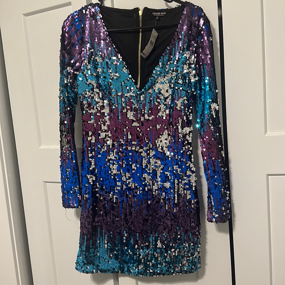 Brand new with tags size large fashion nova dress